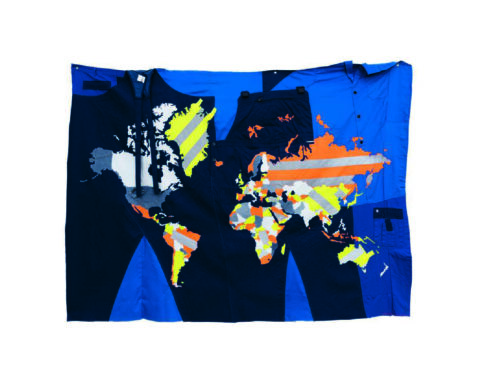 Jonathan Monk, The World in Workwear, 2011-100